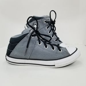 Converse Chuck Taylor All Star Street Mid Top Youth Sz Boy 3 Girl 5 Black / Gray